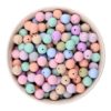 12mm round silicone beads shotted