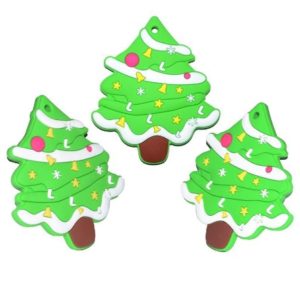 Silicone teethers-christmas tree