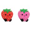 Strawberry silicone beads