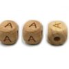 Alphabet Letter Beech beads