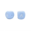 Alphabet Letter Silicone Bead12mm