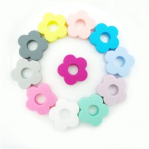 Flower Silicone Beads