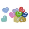 Silicone beads with I LOVE DAD