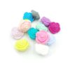 20mm Rose silicone beads