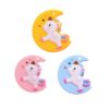 Silicone moon teether