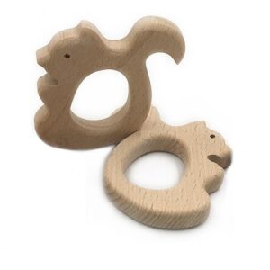 Beech Wood Teethers-Squirrel