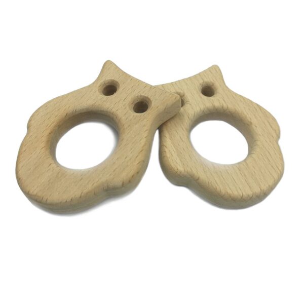 Beech Wood Teethers-Owl