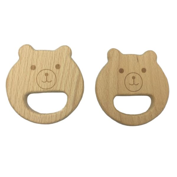 Beech Wood Teethers-Bear