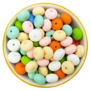 Abacus silicone beads Φ14mm