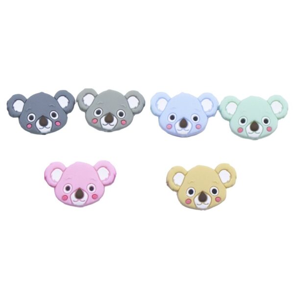 Koala silicone beads