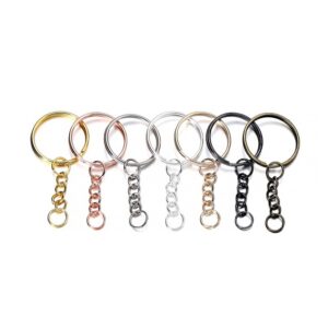 Key rings with chain Φ25mm