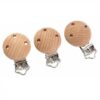 Beech Wood Round Dummy Clips 30mm