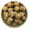 Beech Wood Round Beads 20mm