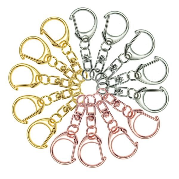 D Snap Clasp Keychain Hooks