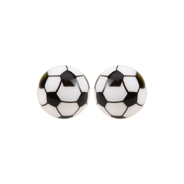 Football silicone beads Φ15mm