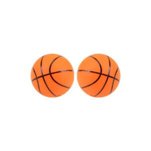 Basketball silicone beads Φ15mm