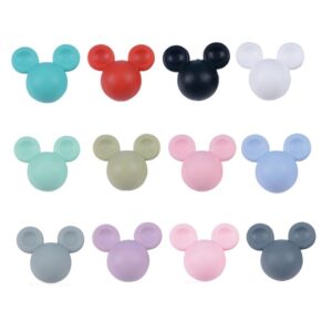 Mouse Silicone Beads Φ19mm