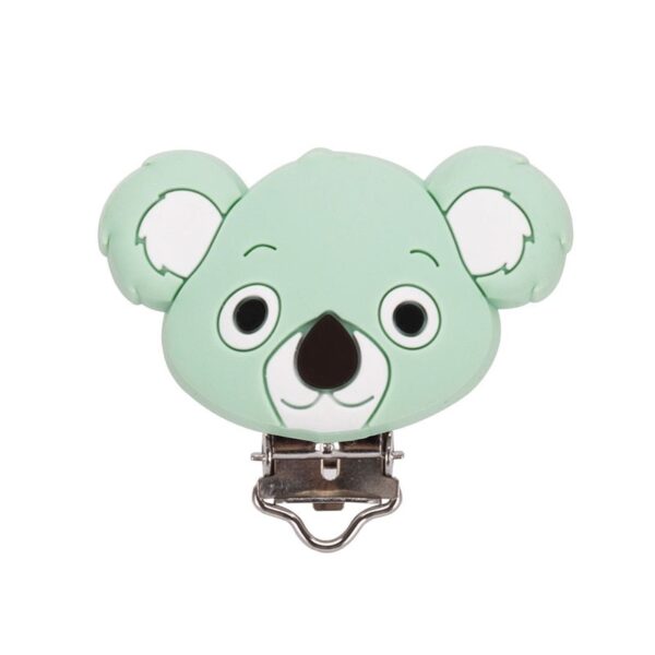 Pacifier clips silicone -Koala - Image 3