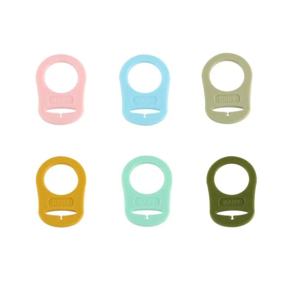 Silicone Adapter Rings for baby pacifiers