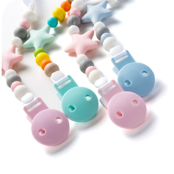 Plastic Pacifier Clips - Image 3