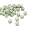 Letter Silicone Bead-pistachio