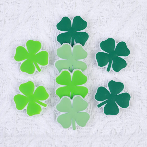 Four leaf clover silicone